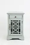 Craftsman Gray Chairside Table