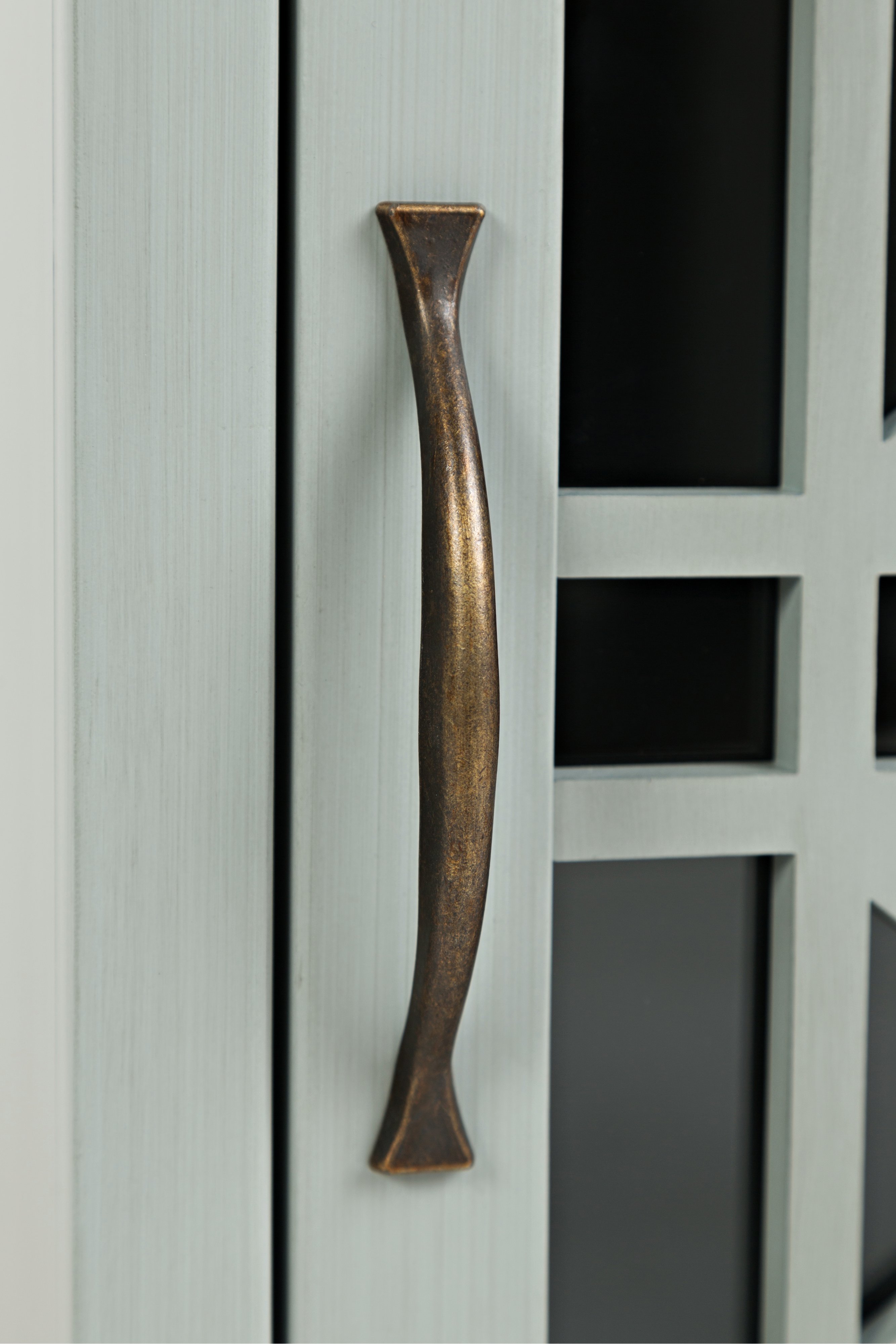 Craftsman Gray Chairside Table-5