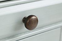 Gray Chairside Table - Craftsman-6