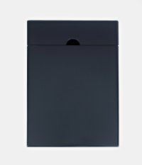 Navy Blue Chairside Table - Craftsman-4