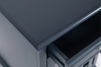 Navy Blue Chairside Table - Craftsman-5