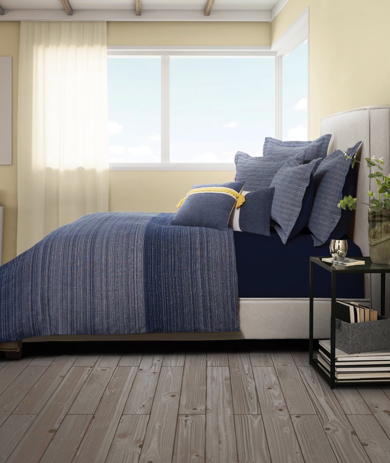 denim bedding