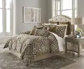 Porter Saddle Brown 9 Piece Queen Bedding Collection