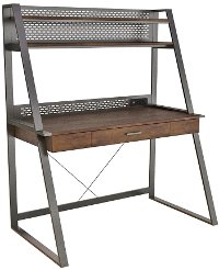 Rustic Computer Desk Tower - Seneca