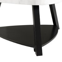 Modern White Marble Coffee Table - Trinity-13