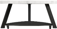 Modern White Marble Coffee Table - Trinity-4