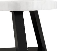 Modern White Marble Coffee Table - Trinity-6