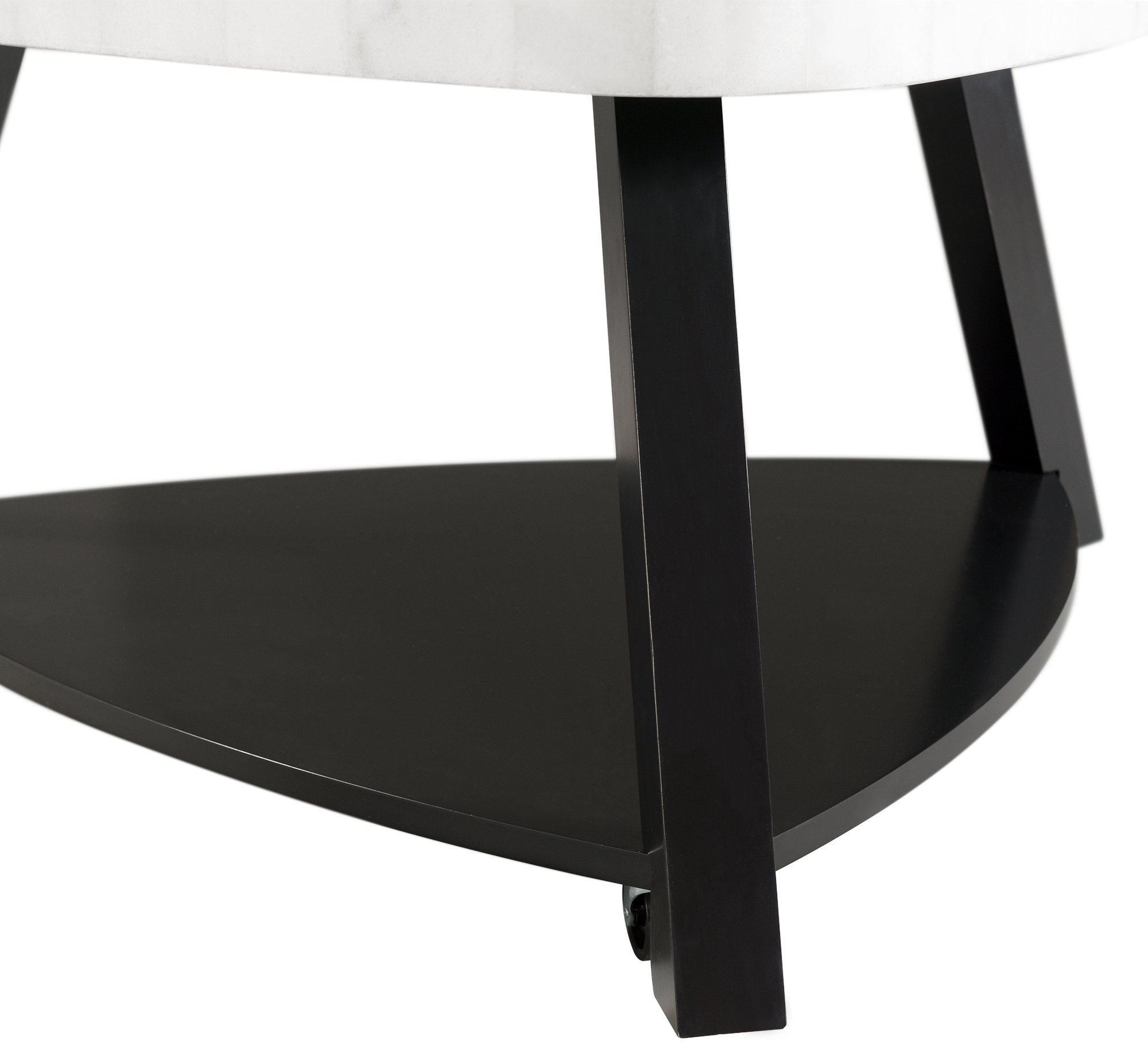 Trinity Modern White Marble Coffee Table-13