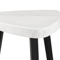 Modern Marble End Table - Trinity-5