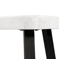 Trinity Modern Marble End Table-11