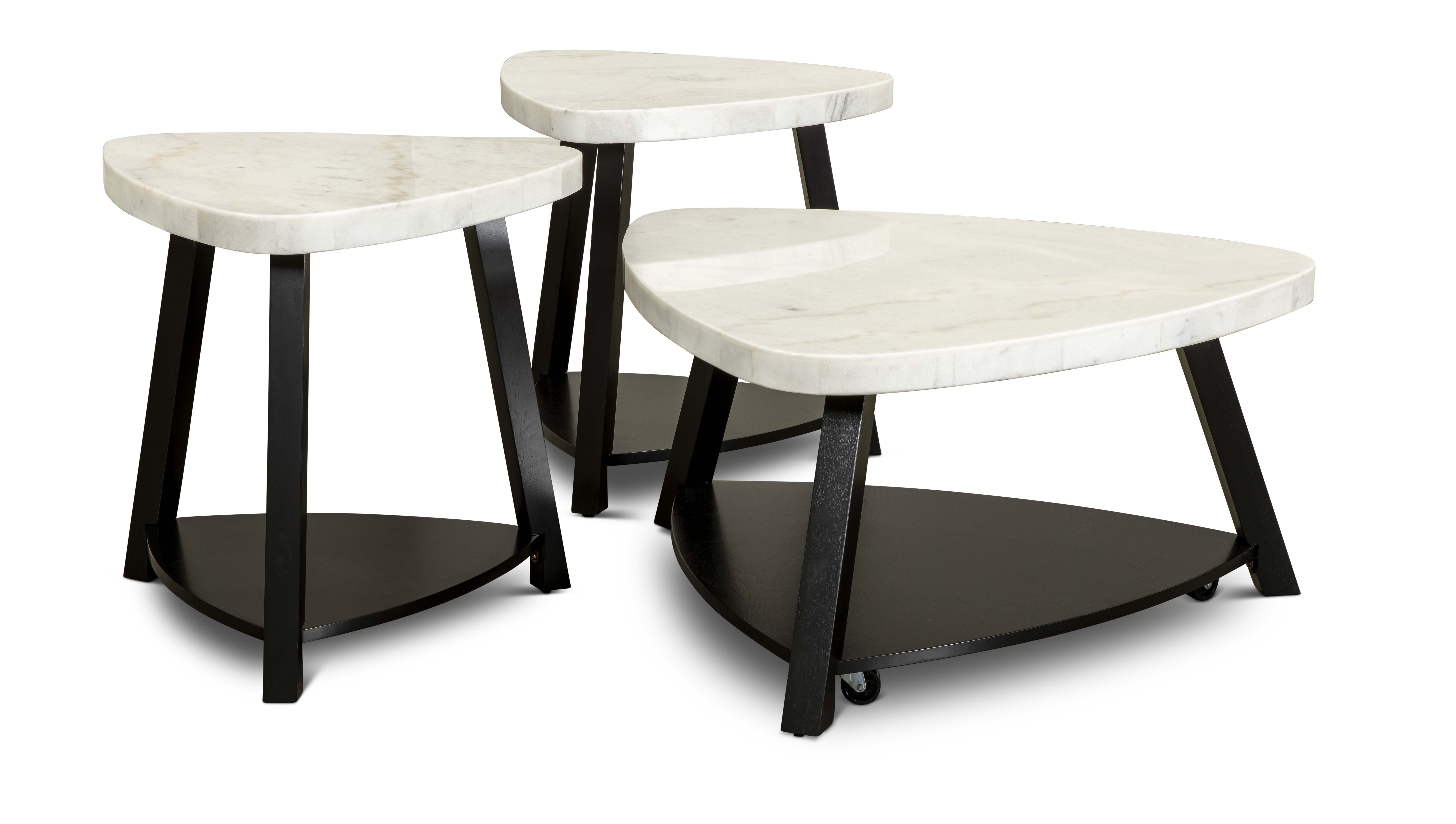 Trinity Modern Marble End Table-13