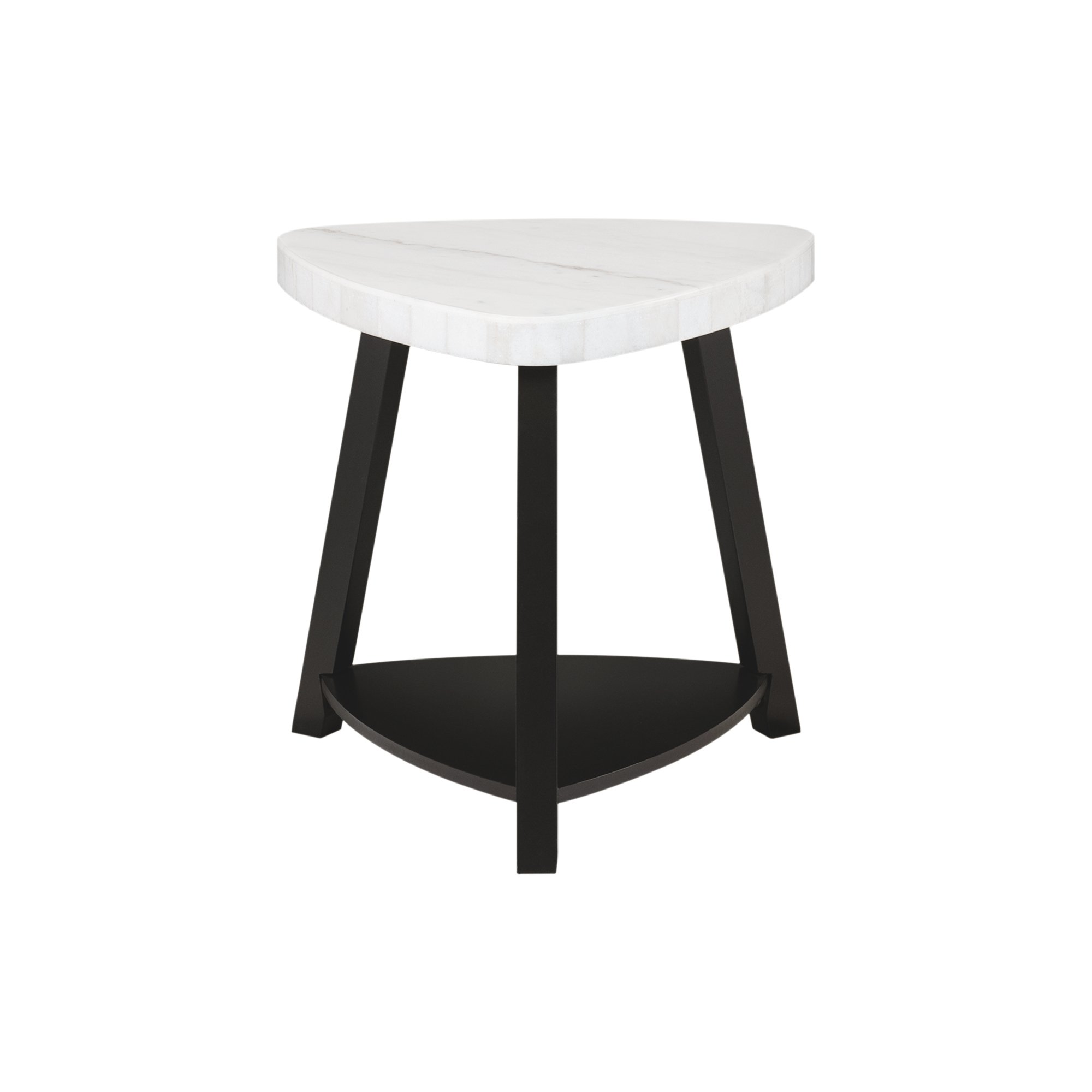 Trinity Modern Marble End Table-14