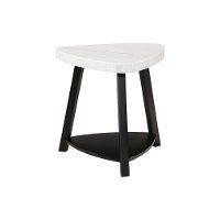 Trinity Modern Marble End Table-8