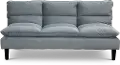 Monterey Sky Blue Convertible Sofa Bed