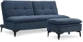 Sedona Ocean Blue Convertible Sofa Bed