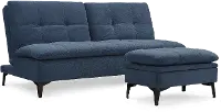 Sedona Ocean Blue Convertible Sofa Bed