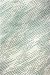 R129-IVGN-4X6-HG367 4 x 6 Small Contemporary Mitzi Green and Ivory Area Rug - Greenwich