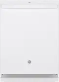 GDT665SGNWW GE Top Control Dishwasher - White