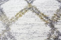 8 x 10 Large Transitional Luke Ivory and Gray Area Rug - Barcelona-4