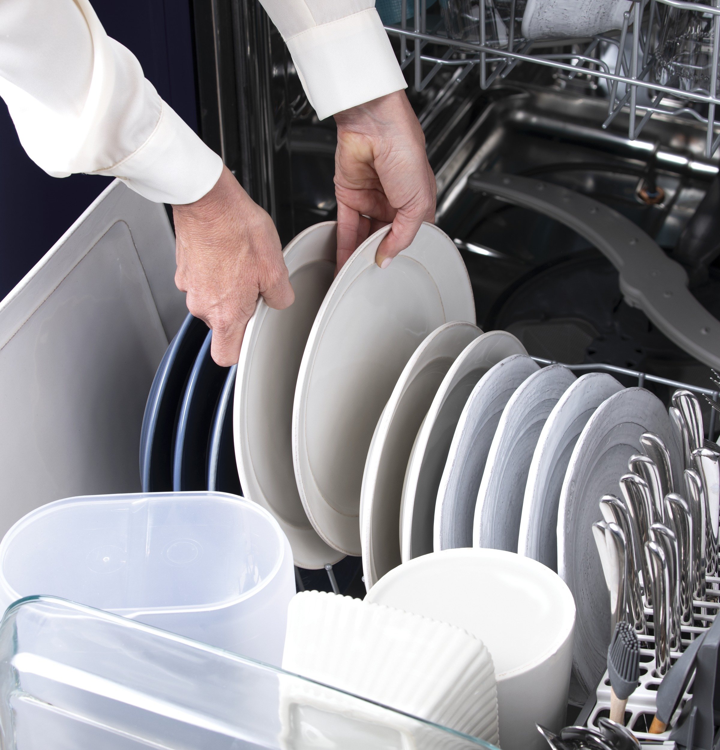 GDT665SSNSS GE Dishwasher with Dry Boost and Steam & Sanitize Cycle - Stainless Steel-6