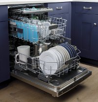 GDT665SSNSS GE Dishwasher with Dry Boost and Steam & Sanitize Cycle - Stainless Steel-8