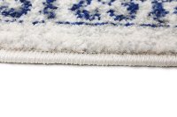 E110-IVBL-76X96-5466 8 x 10 Large Traditional Noelle Ivory and Blue Rug - Everek-5