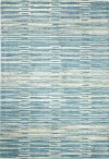 S185-BL-8X10-ST264 8 x 10 Large Contemporary Princeton Blue Rug - Chelsea