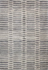 8 x 10 Large Contemporary Princeton Gray Area Rug - Chelsea