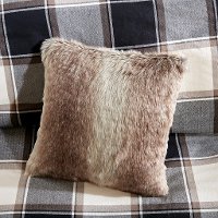 Black, Tan and Ivory Queen Urban Cabin 8 Piece Bedding Collection-2