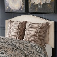 Dark Charcoal and Tan Queen Grandover 8 Piece Bedding Collection-7