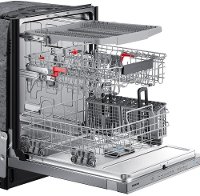 DW80R7060US Samsung StormWash Dishwasher - Stainless Steel-3