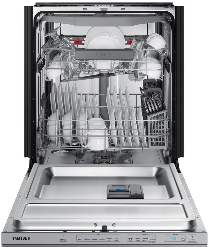 DW80R7060US Samsung StormWash Dishwasher - Stainless Steel-7