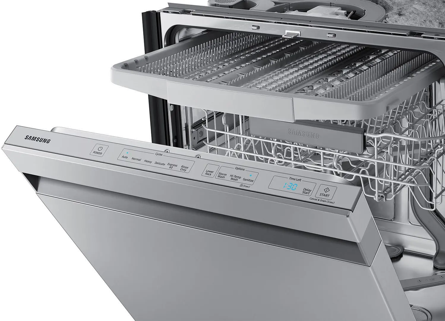 DW80R7060US Samsung Top Control Dishwasher - Stainless Steel-6