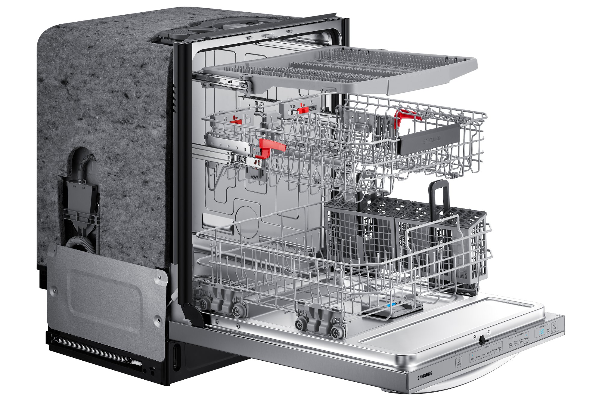 DW80R7061US Samsung StormWash Dishwasher with Bar Handle - Stainless Steel-4