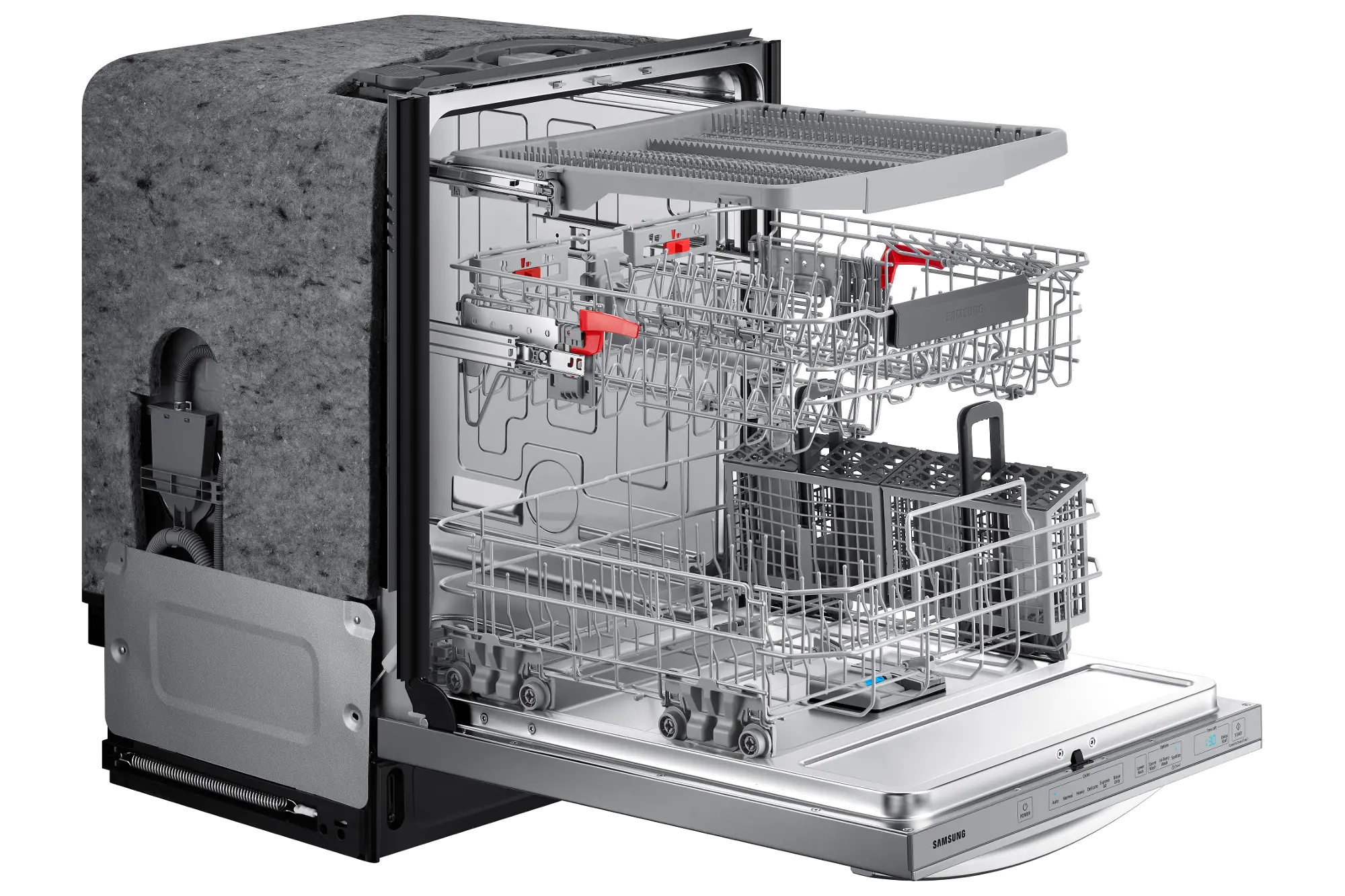 DW80R7061US Samsung Top Control Dishwasher - Stainless Steel-4