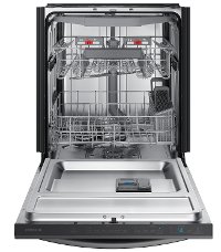DW80R7061UG Samsung StormWash Dishwasher with Bar Handle - Black Stainless Steel-3