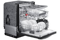 DW80R7061UG Samsung StormWash Dishwasher with Bar Handle - Black Stainless Steel-4
