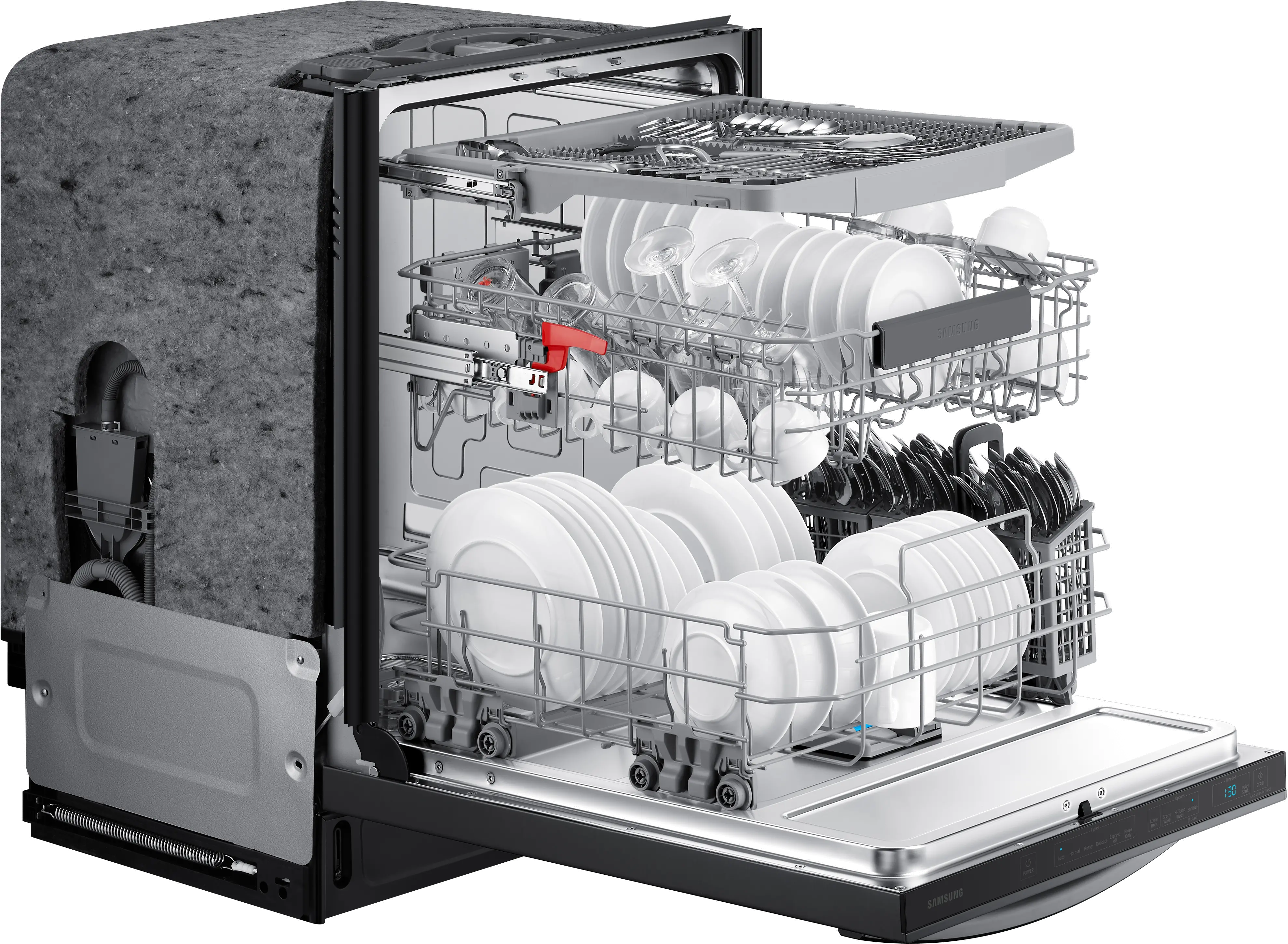 DW80R7061UG Samsung Top Control Dishwasher - Black Stainless Steel-4