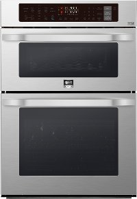 LSWC307ST LG Studio 30 Inch Smart Combination Wall Oven with Microwave - 6.4 cu. ft. Stainless Steel