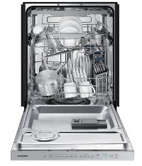 DW80R5060US Samsung 24 Inch StormWash Dishwasher - Stainless Steel-2
