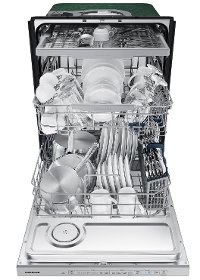 DW80R5060US Samsung 24 Inch StormWash Dishwasher - Stainless Steel-3
