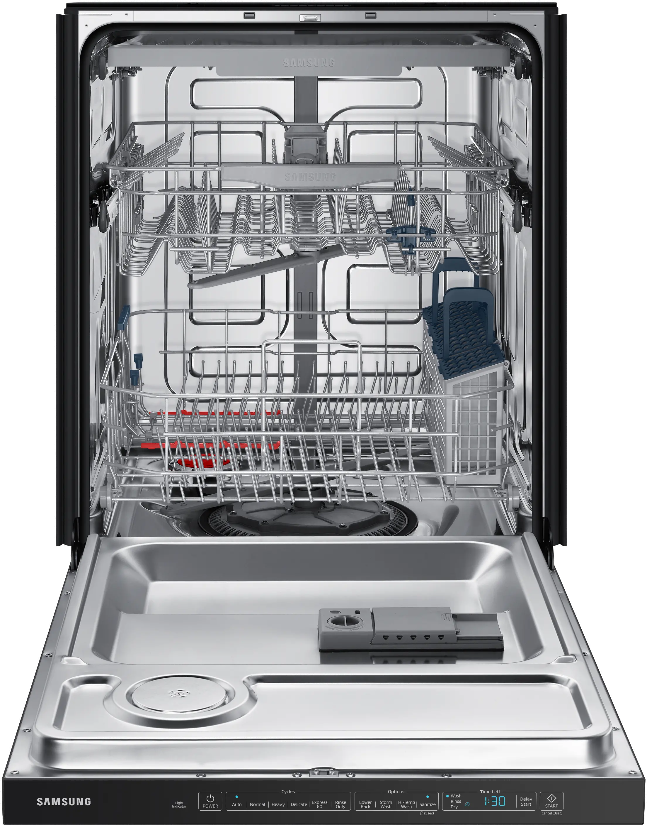 DW80R5060UG Samsung Top Control Dishwasher - Black Stainless Steel-2