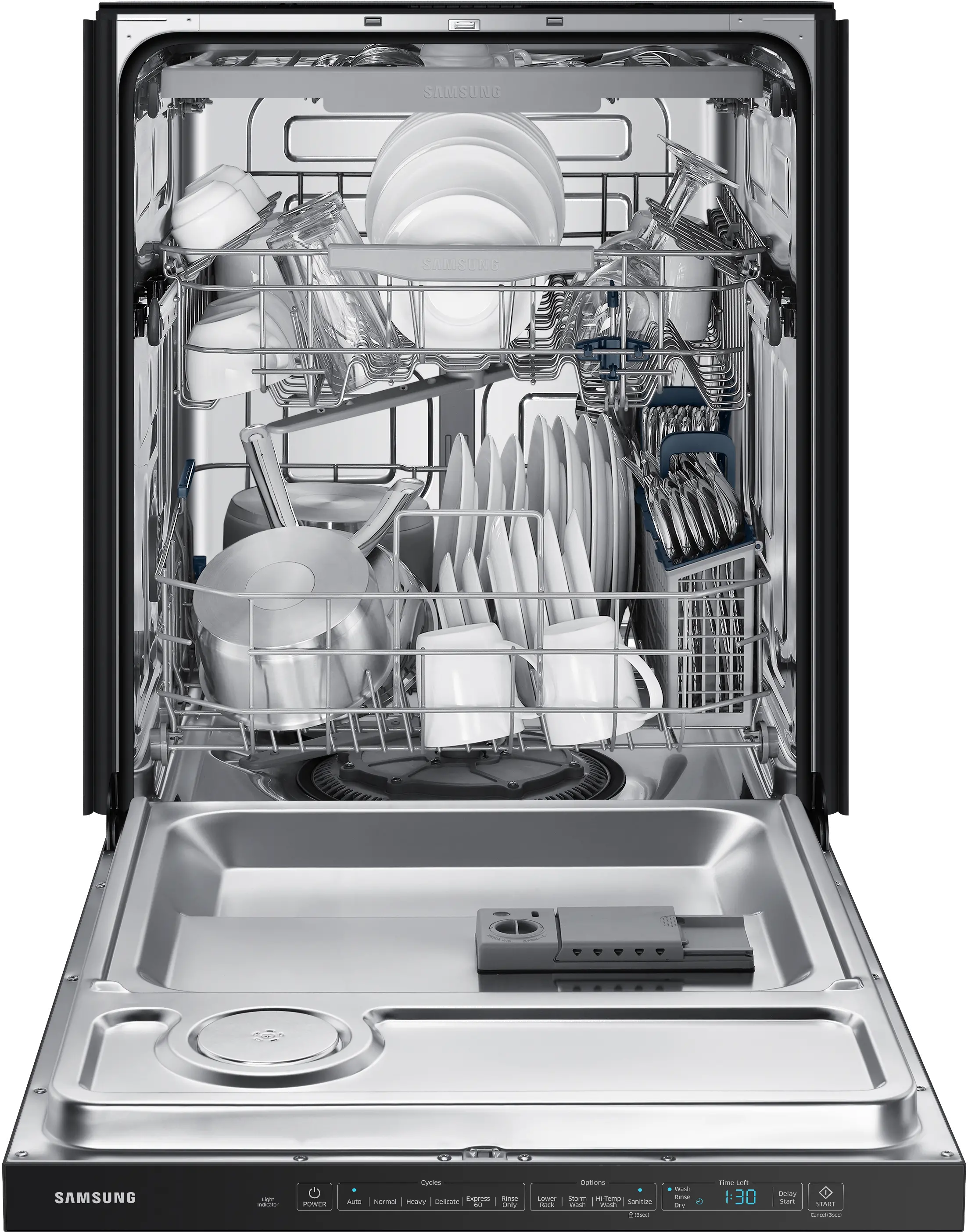 DW80R5060UG Samsung Top Control Dishwasher - Black Stainless Steel-3