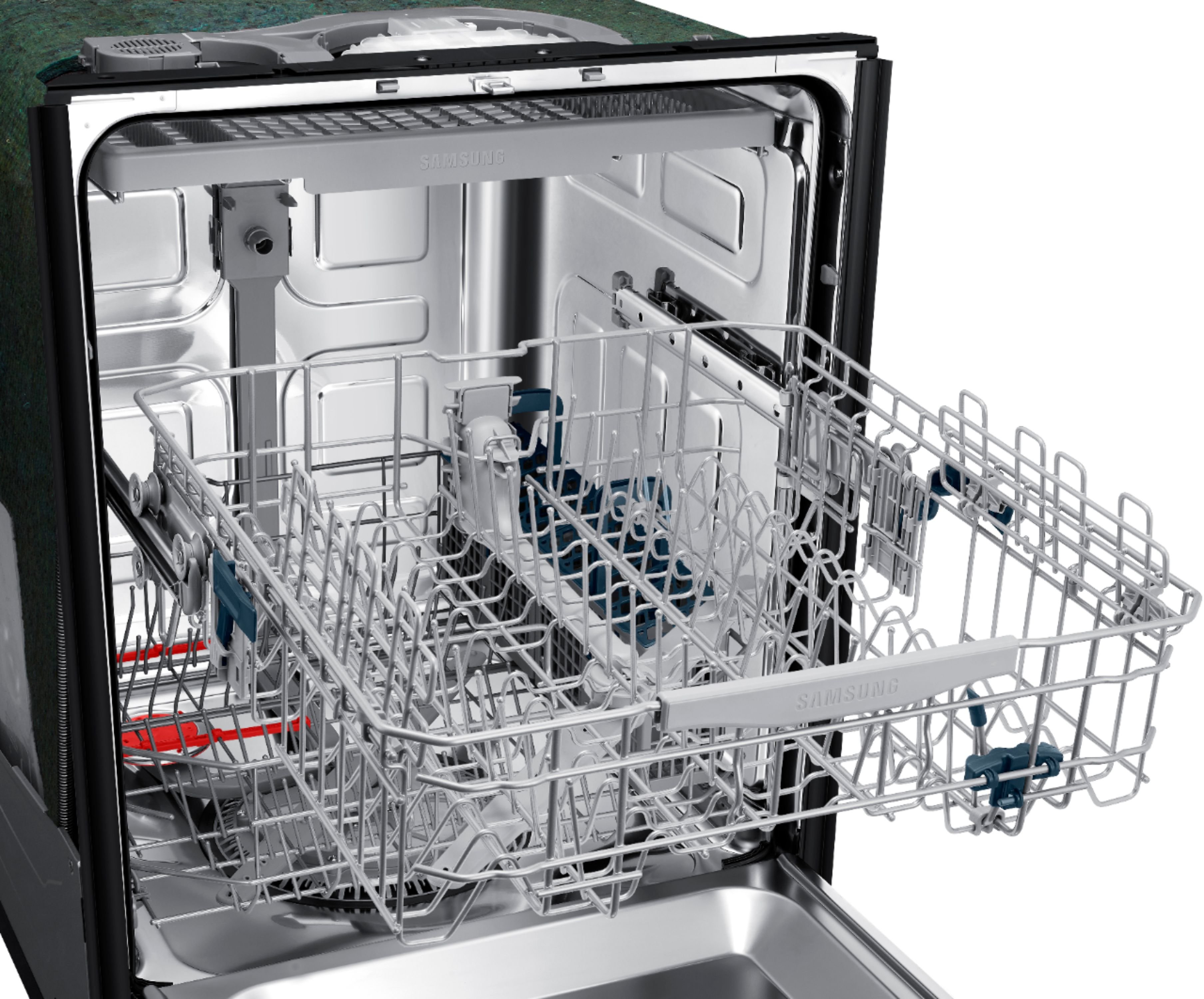 DW80R5061US Samsung StormWash Dishwasher with Bar Handle - 24 Inch, Stainless Steel-4