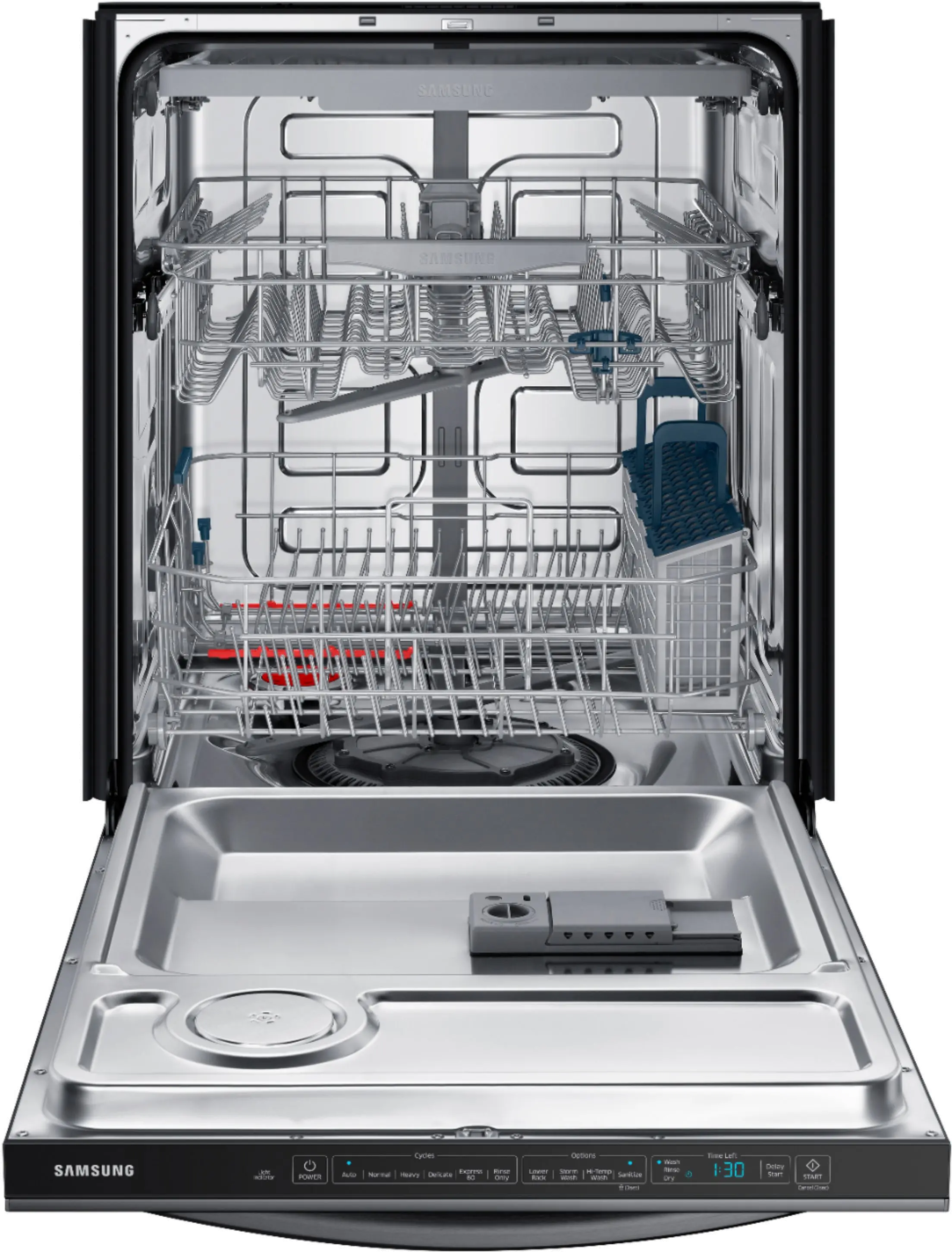 DW80R5061UG Samsung Top Control Dishwasher - Black Stainless Steel-2
