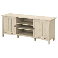 60 Inch Contemporary White TV Stand - Salinas-2
