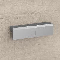 Washed Gray and Madison Cherry Lateral File Cabinet - Townhill-3