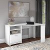 White Traditional Corner Desk - Cabot