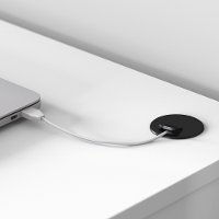 White Traditional Corner Desk - Cabot-3