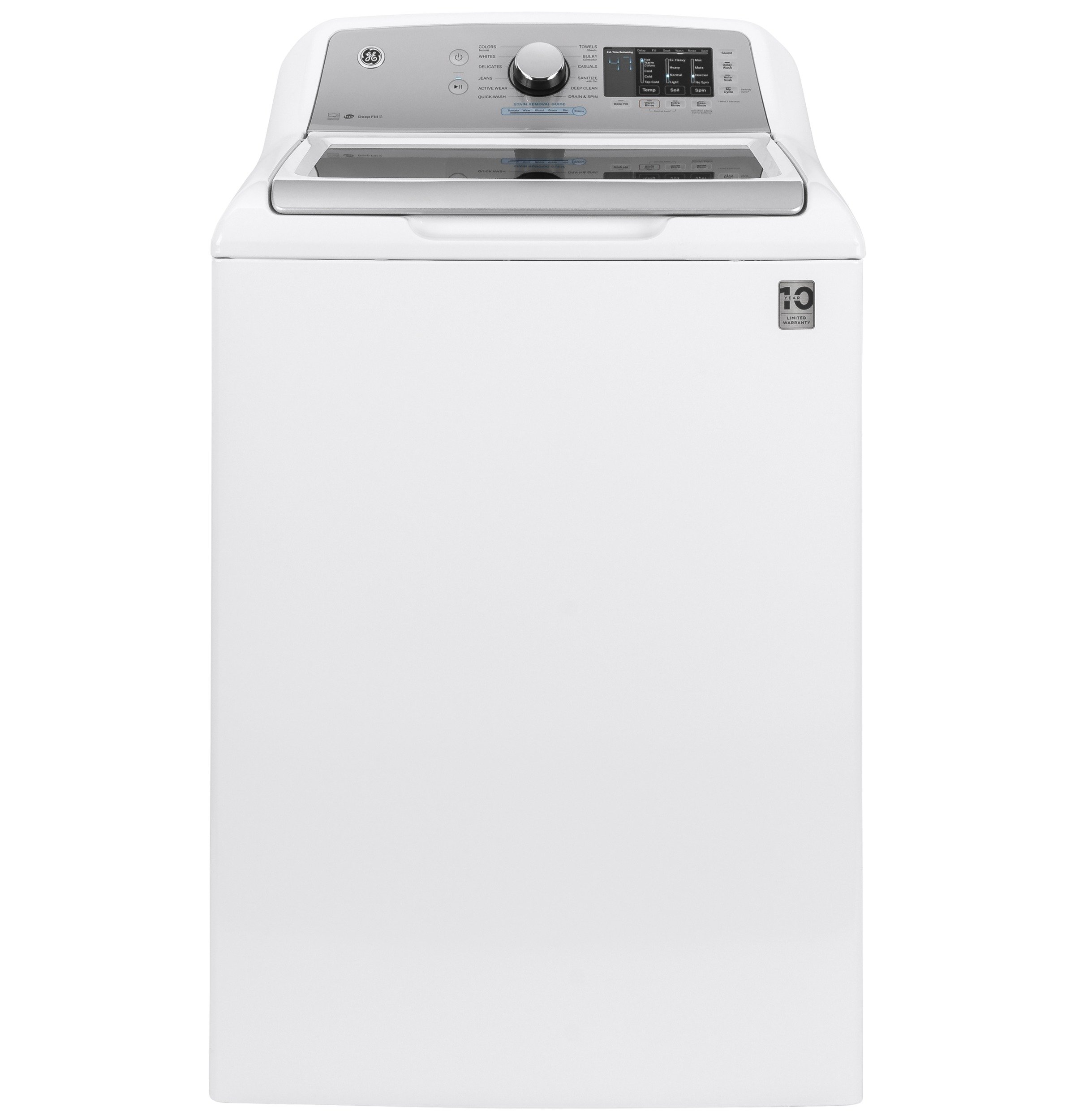 GTW720BSNWS GE Top Load Washer with Tide PODS Dispense - 4.8 cu. ft. White-6